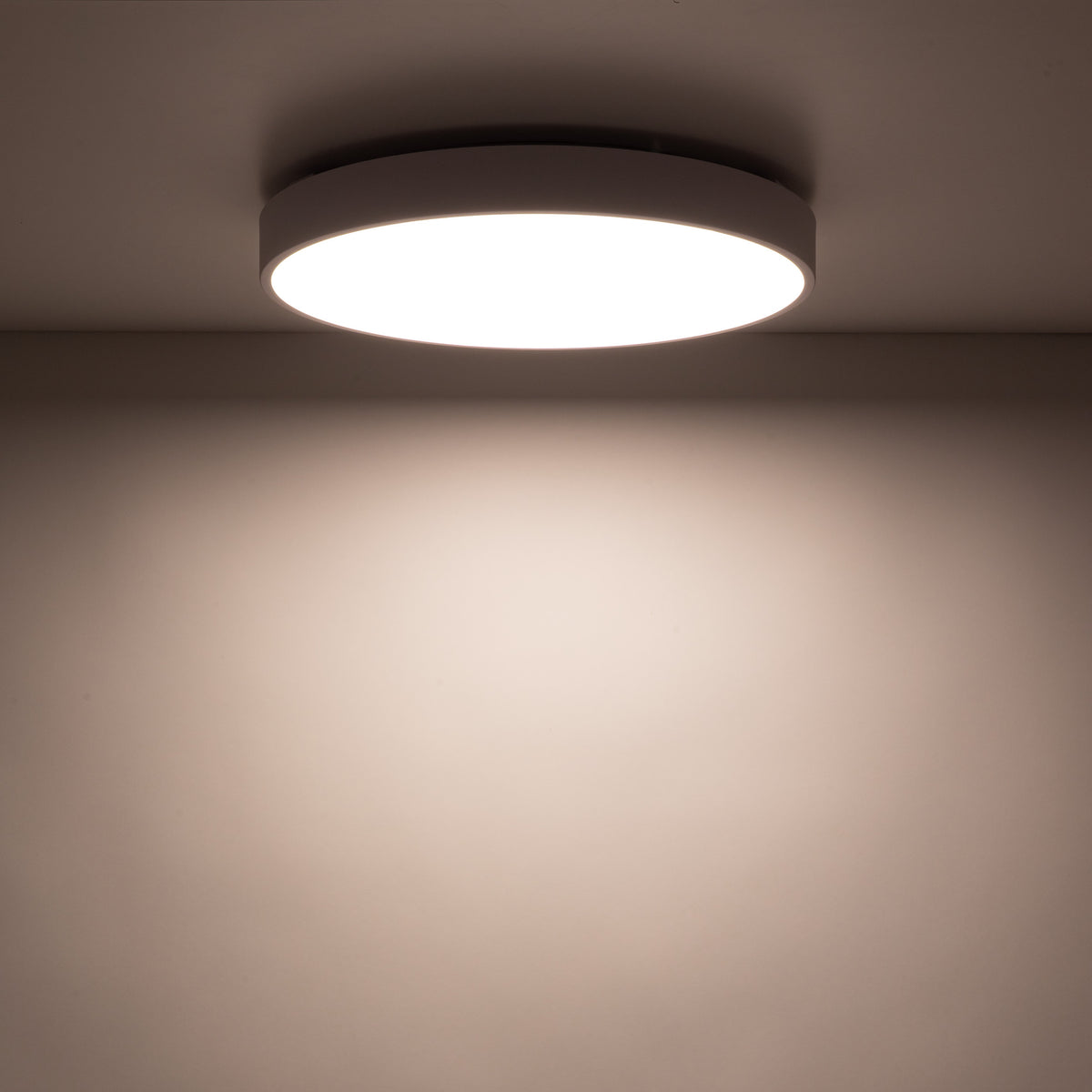 Plafonieră Velis din metal, alb, 30 W