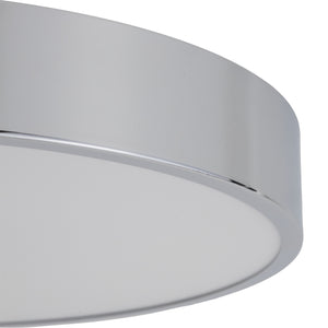 Plafonieră Velis din metal, crom, 24 W