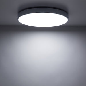 Plafonieră Velis din metal, crom, 40 W