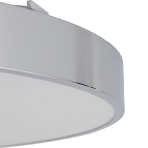 Plafonieră Velis din metal, crom, 40 W