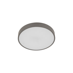 Plafonieră Velis din metal, maro, 24 W