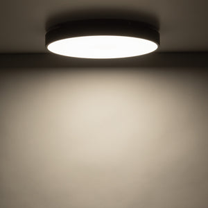Plafonieră Velis din metal, maro, 30 W