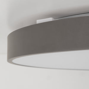 Plafonieră Velis din metal, maro, 40 W