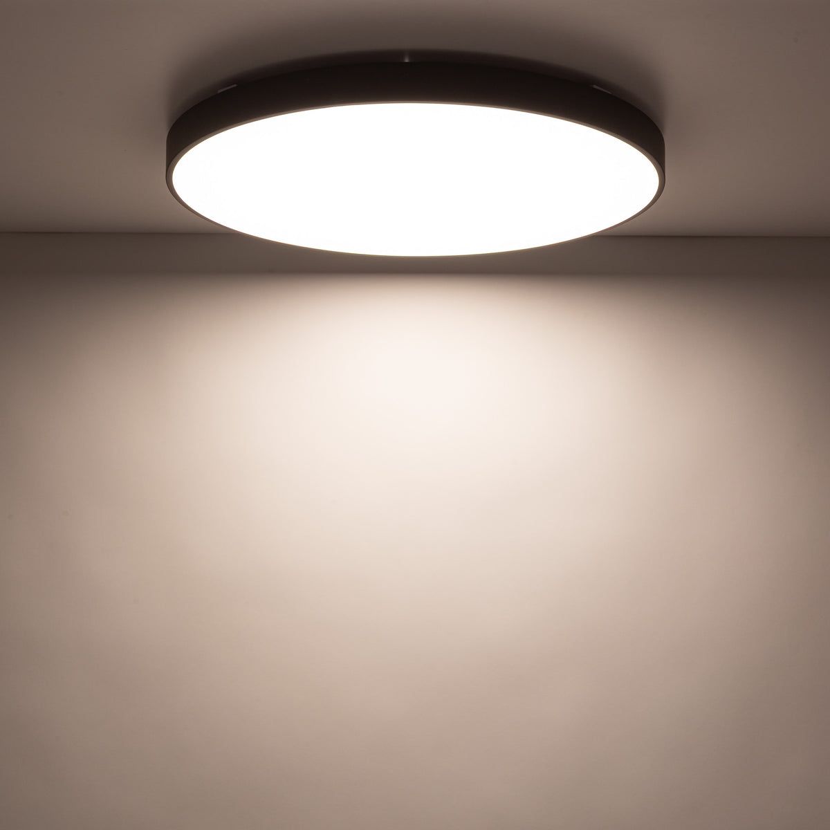 Plafonieră Velis din metal, maro, 60 W