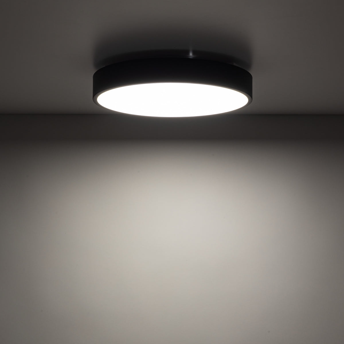 Plafonieră Velis din metal, negru, 24 W