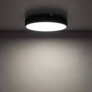Plafonieră Velis din metal, negru, 24 W