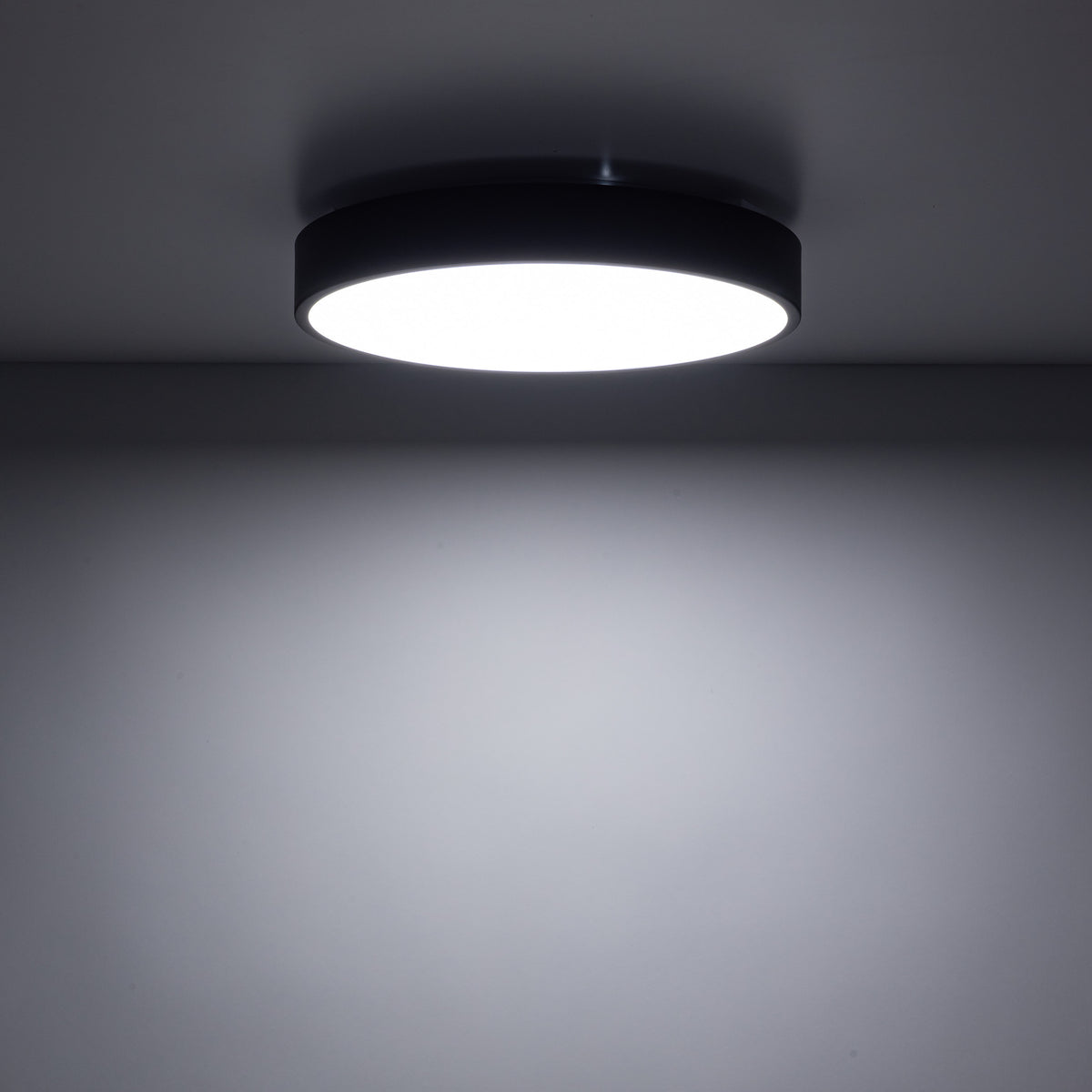 Plafonieră Velis din metal, negru, 24 W