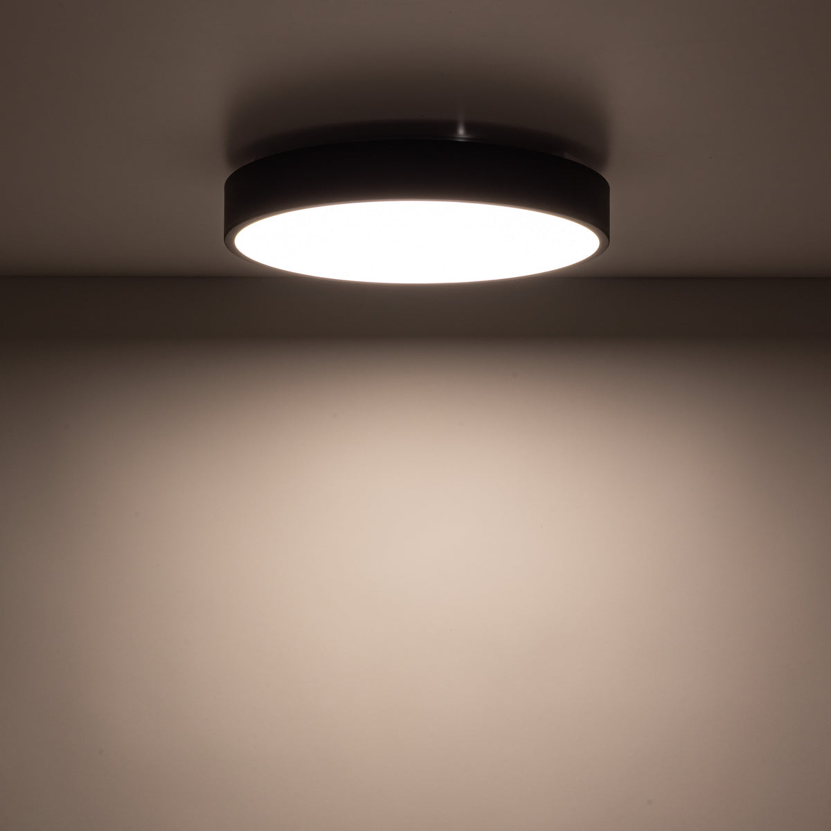 Plafonieră Velis din metal, negru, 24 W