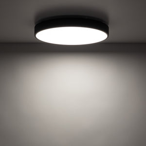 Plafonieră Velis din metal, negru, 30 W