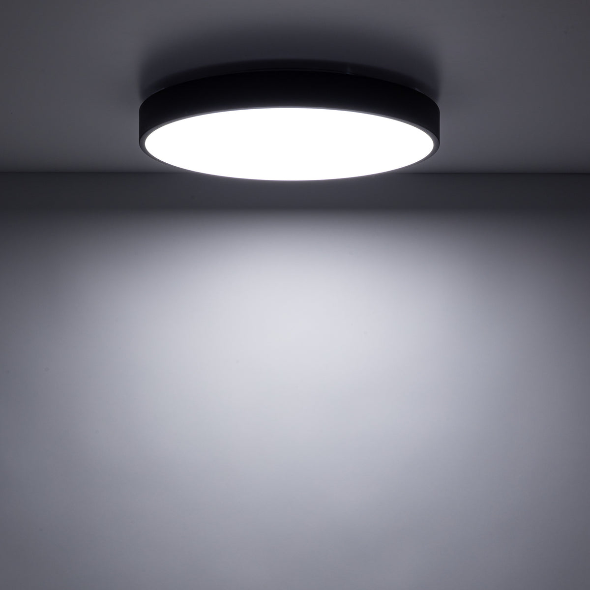 Plafonieră Velis din metal, negru, 30 W