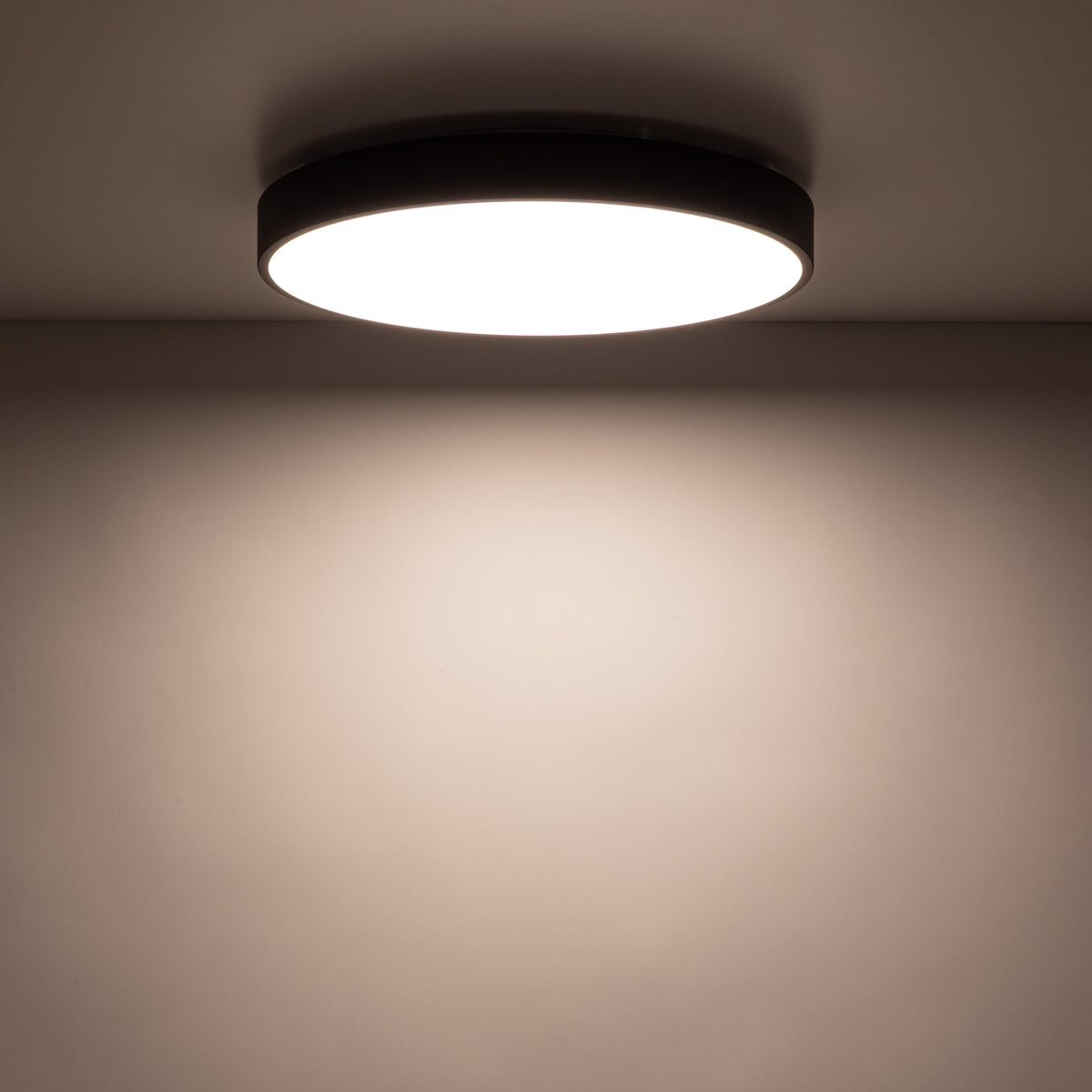 Plafonieră Velis din metal, negru, 30 W
