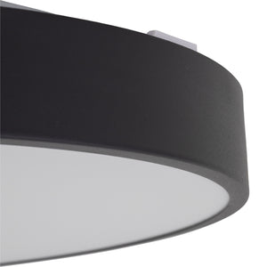 Plafonieră Velis din metal, negru, 30 W