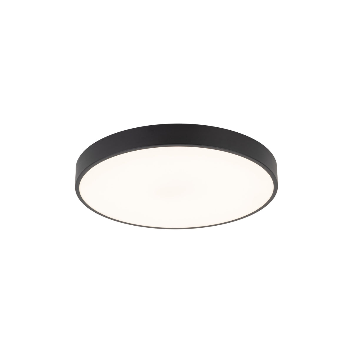 Plafonieră Velis din metal, negru, 30 W