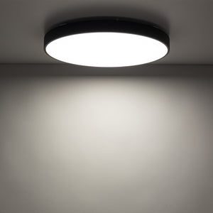 Plafonieră Velis din metal, negru, 40 W