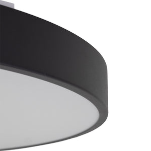 Plafonieră Velis din metal, negru, 40 W