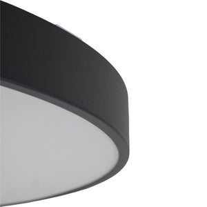 Plafonieră Velis din metal, negru, 60 W