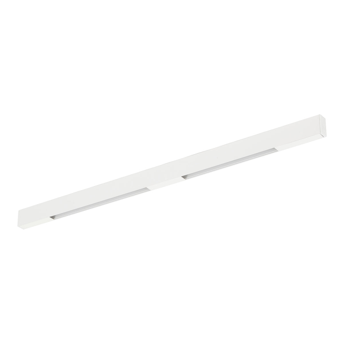 Șină Magnetic Easy aparentă din aluminiu, alb, 1 m