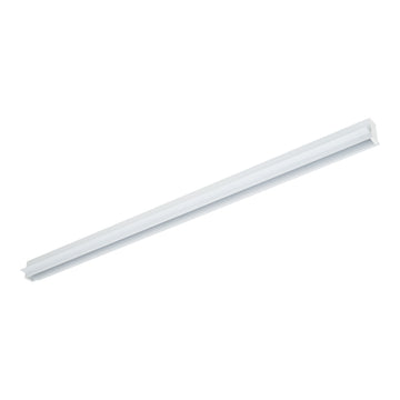 Șină Magnetic Easy încastrată din aluminiu, alb
