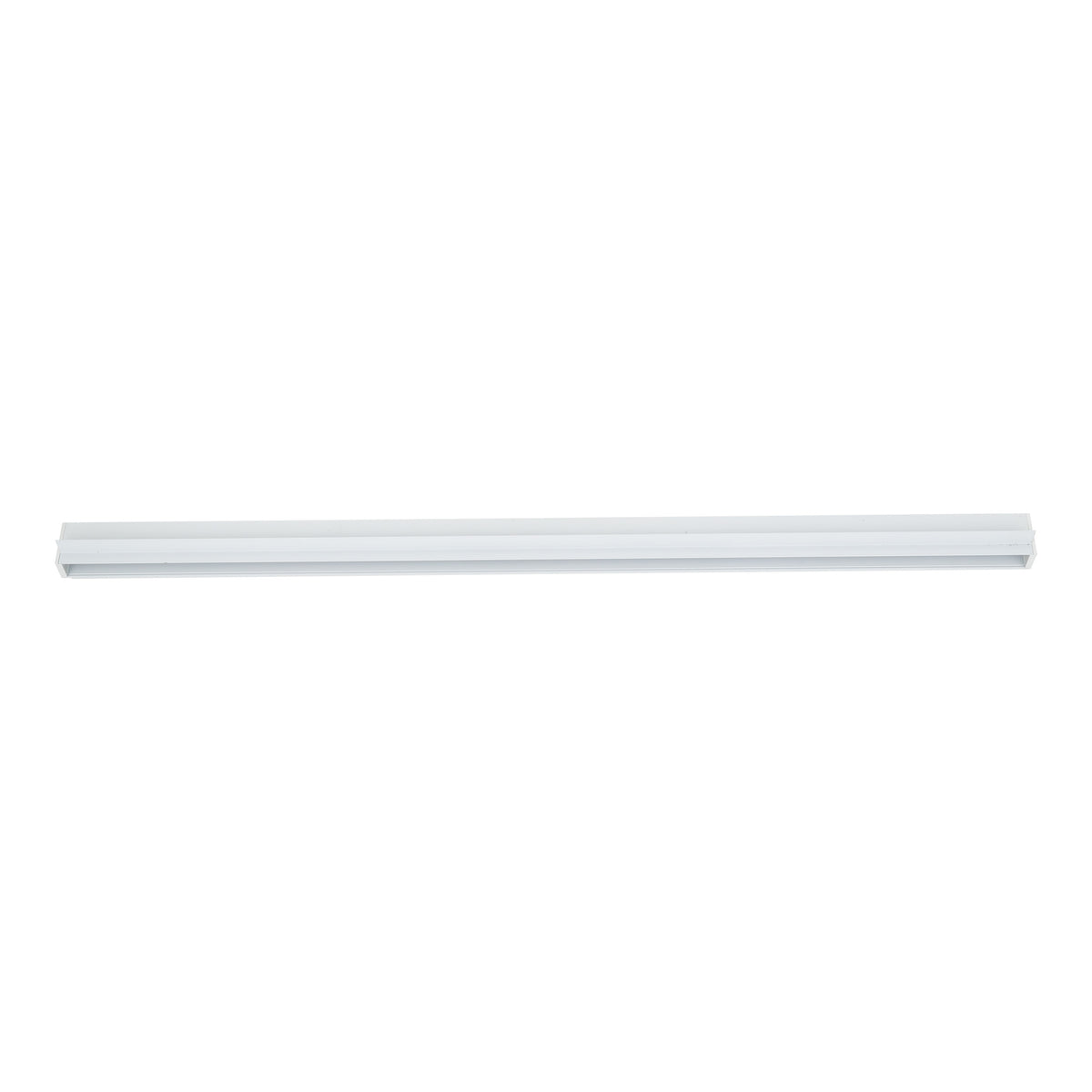 Șină Magnetic Easy încastrată din aluminiu, alb, 1 m