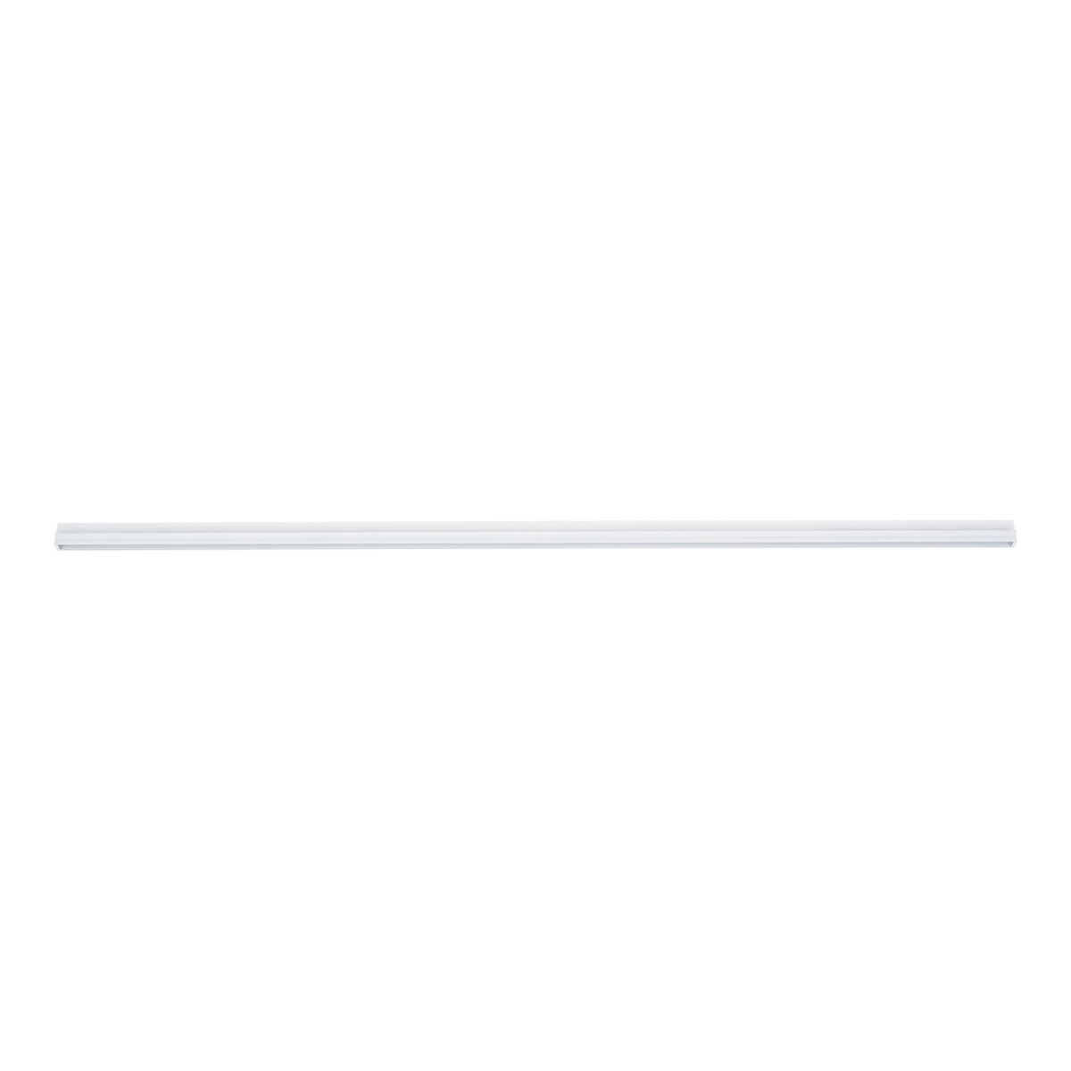 Șină Magnetic Easy încastrată din aluminiu, alb, 2 m