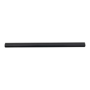 Șină Magnetic Easy încastrată din aluminiu, negru, 1 m