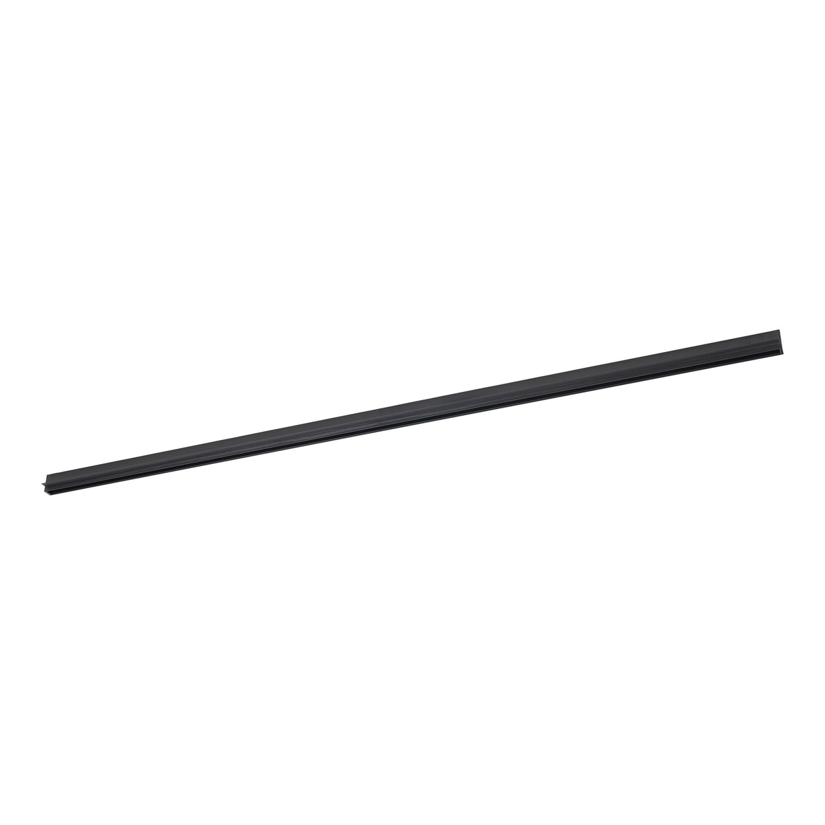 Șină Magnetic Easy încastrată din aluminiu, negru, 2 m