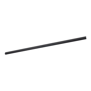 Șină Magnetic Easy încastrată din aluminiu, negru, 2 m