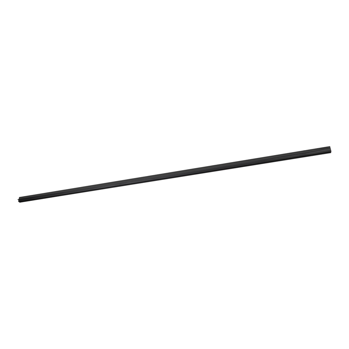 Șină Magnetic Easy încastrată din aluminiu, negru, 3 m
