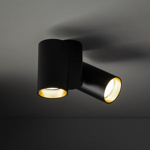Spot Amis din metal, negru