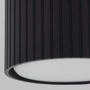 Spot Ferro din aluminiu, negru