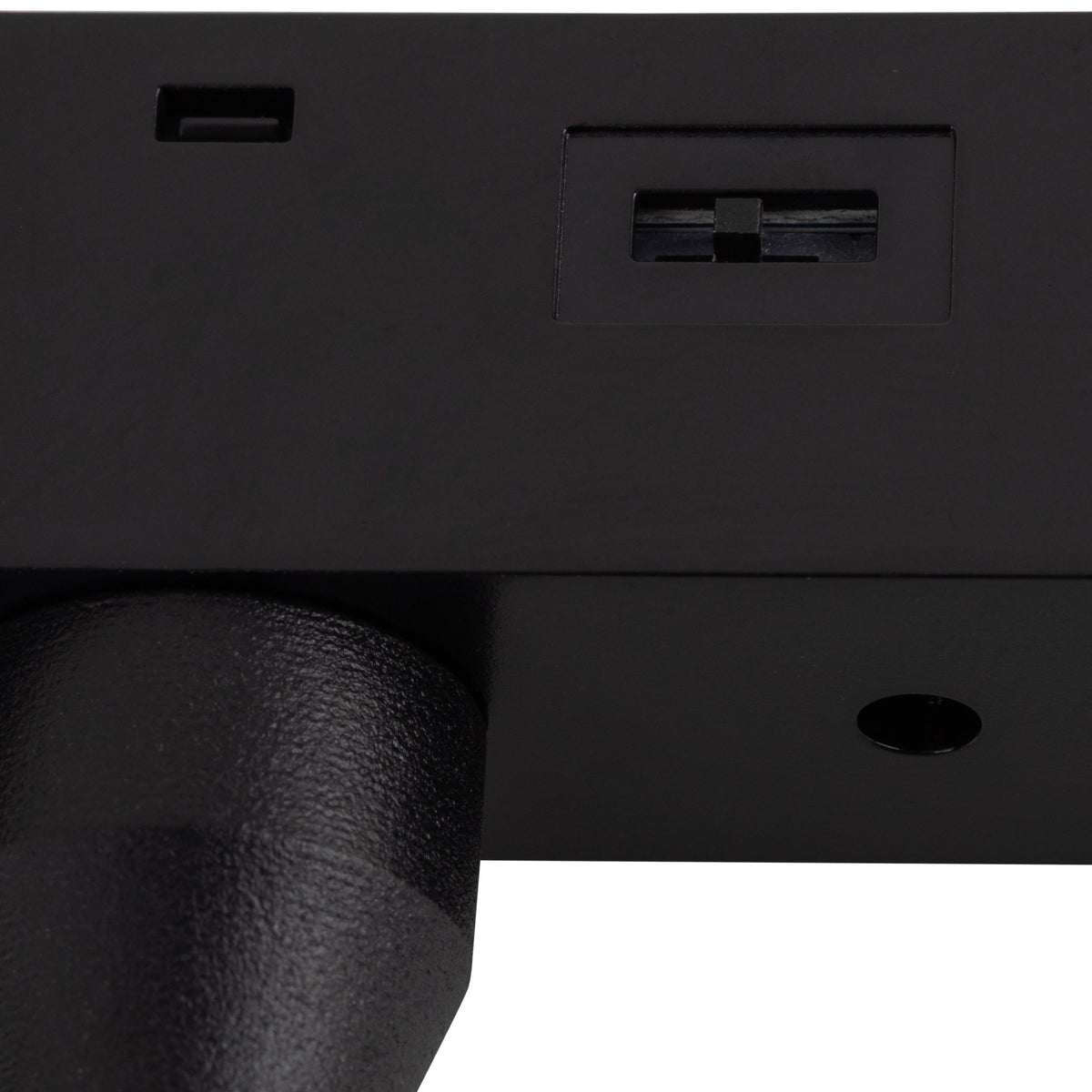 Spot pentru șină magnetică Magnetic Easy Spot din aluminiu, negru