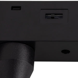 Spot pentru șină magnetică Magnetic Easy Spot din aluminiu, negru