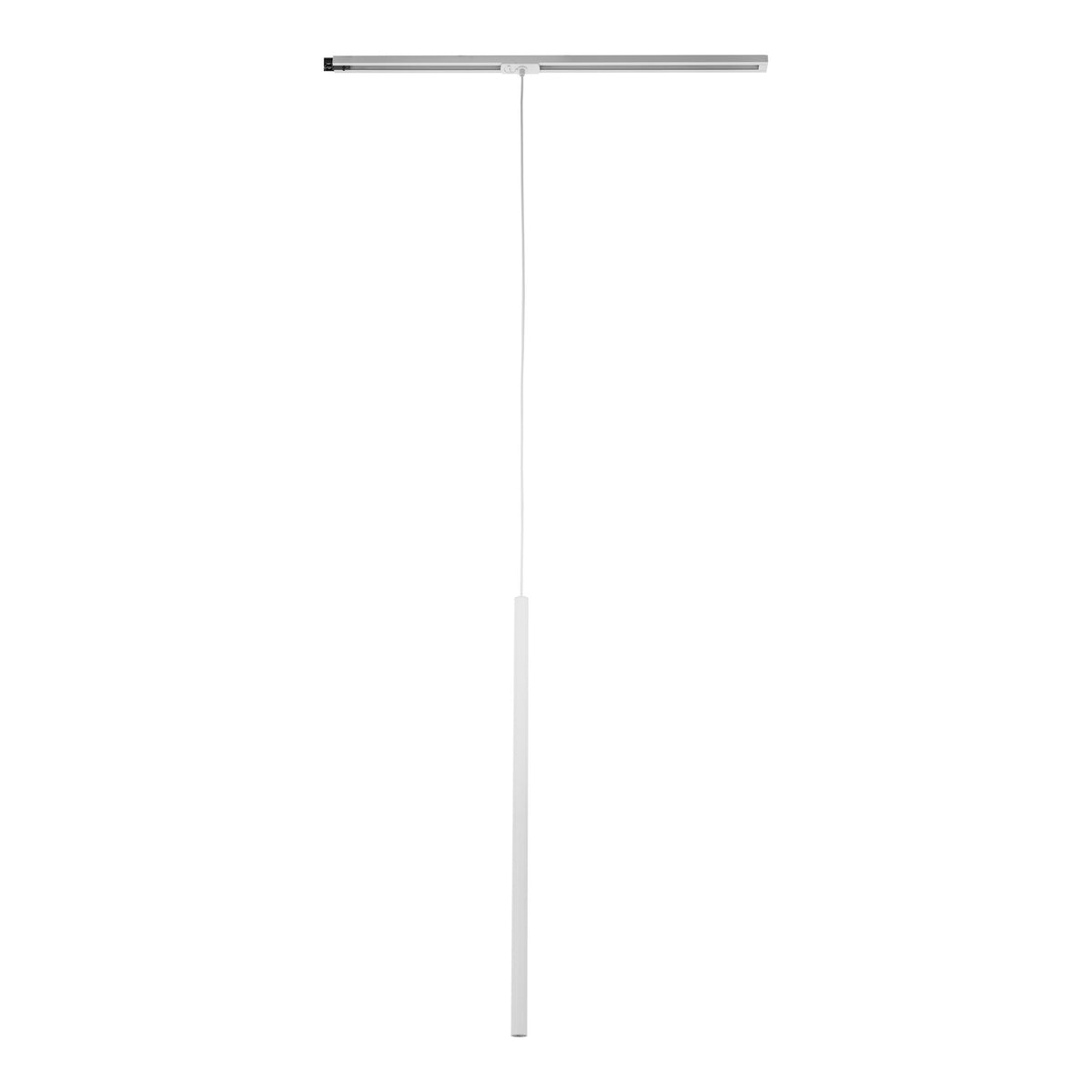Spot pentru șină Tracer din aluminiu, alb, Înălțime 2250 mm