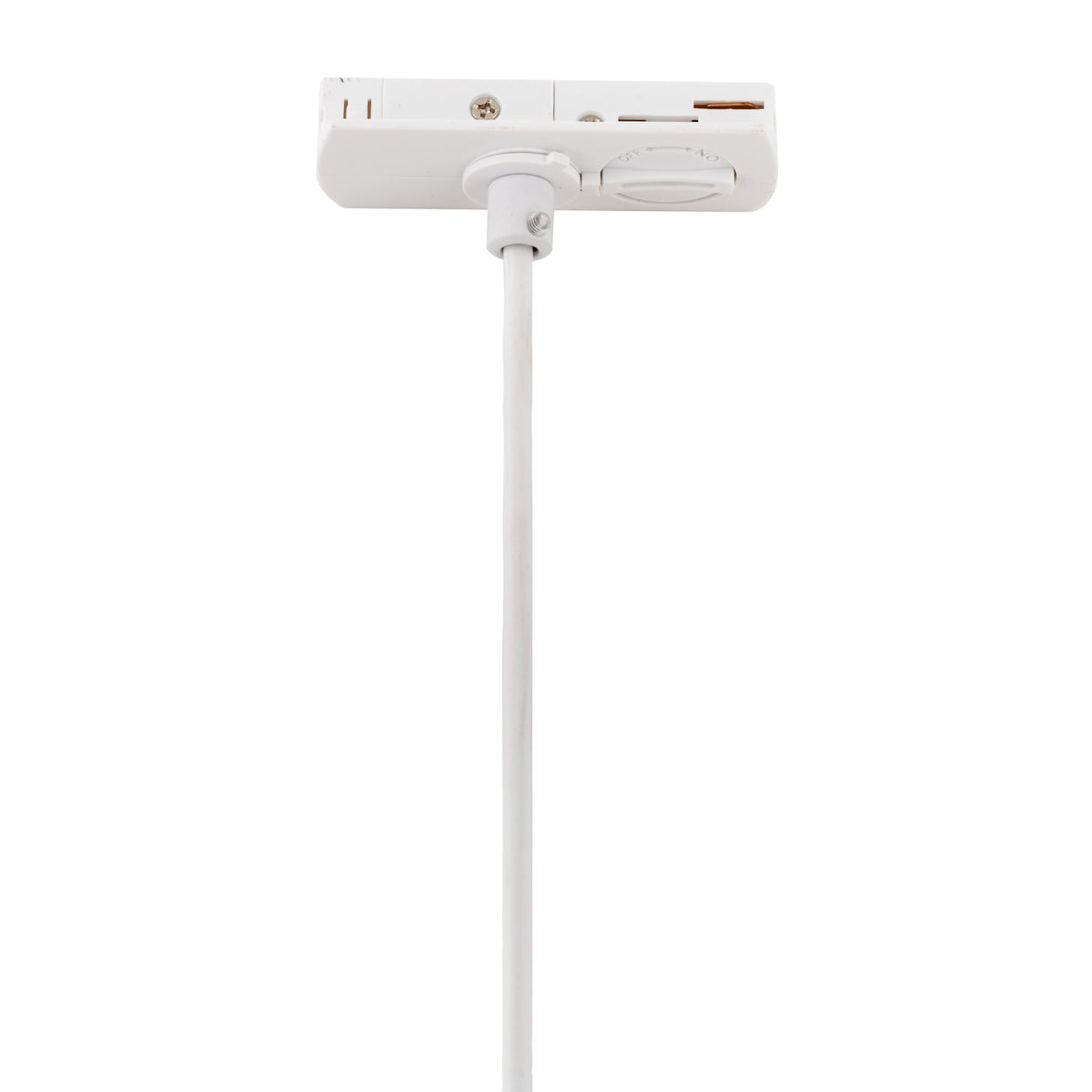 Spot pentru șină Tracer din aluminiu, alb, Înălțime 2250 mm