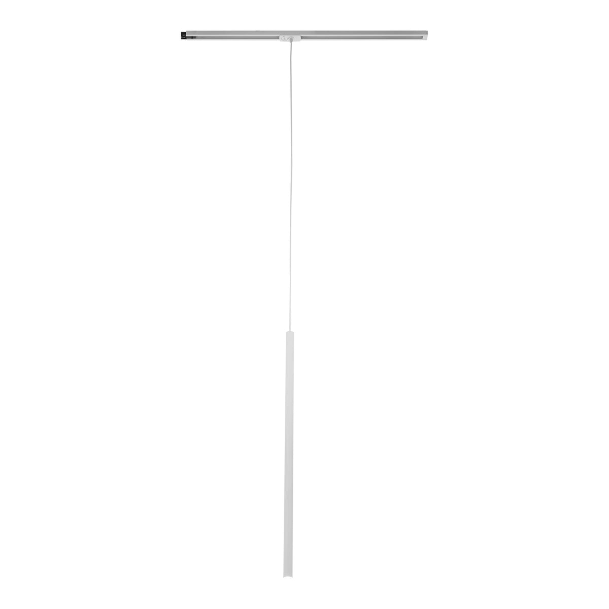Spot pentru șină Tracer din aluminiu, alb, Înălțime 2250 mm