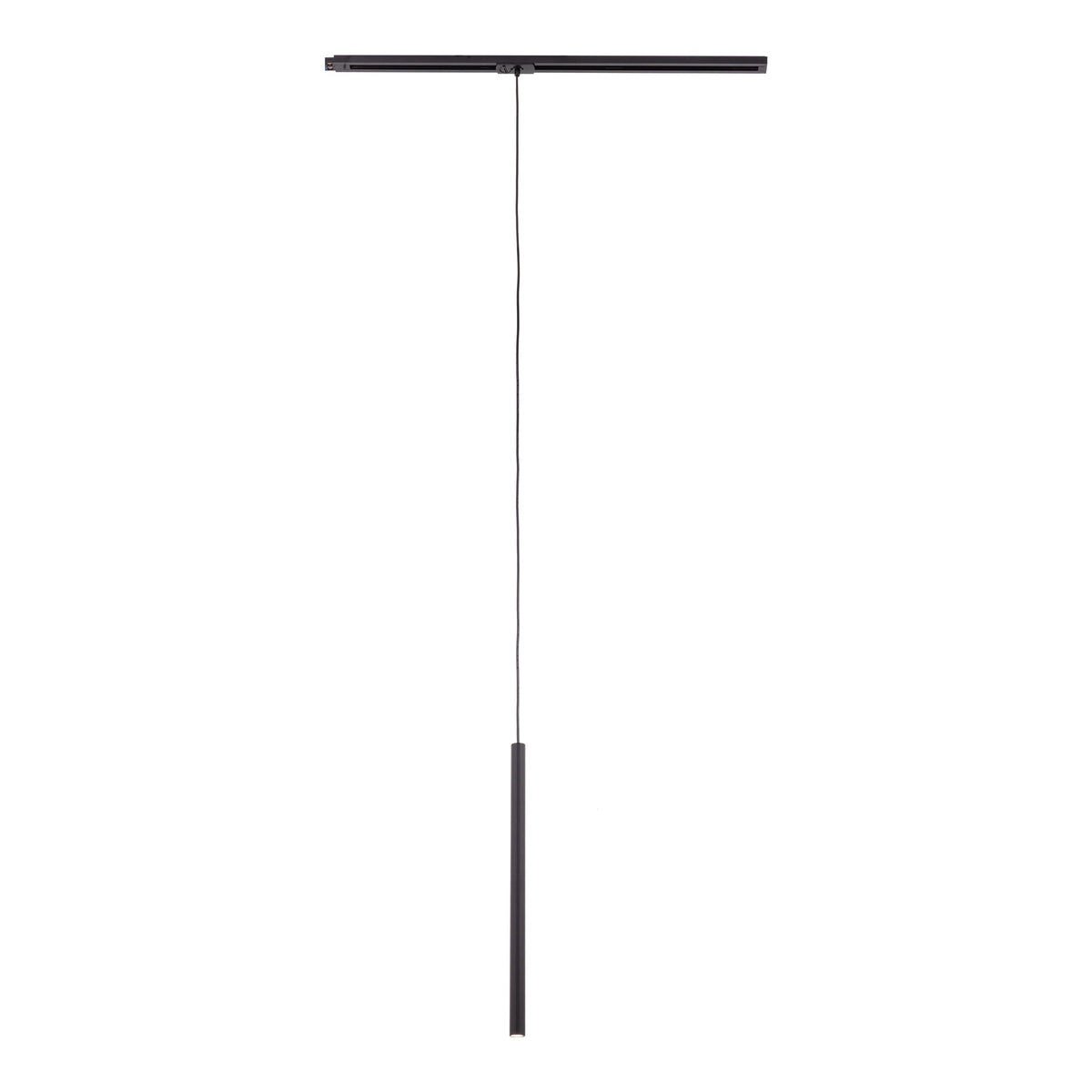Spot pentru șină Tracer din aluminiu, negru, Înălțime 2000 mm