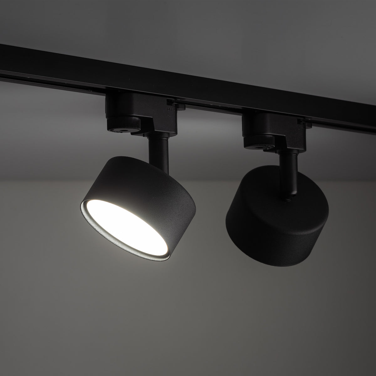 Spot pentru șină Tracer Avia cu bec inclus, negru