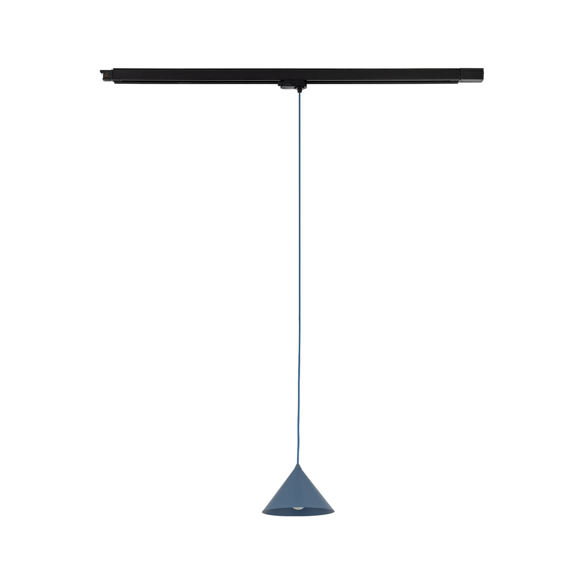 Spot pentru șină Tracer Cono cu 3 circuite, bleumarin, 15 W