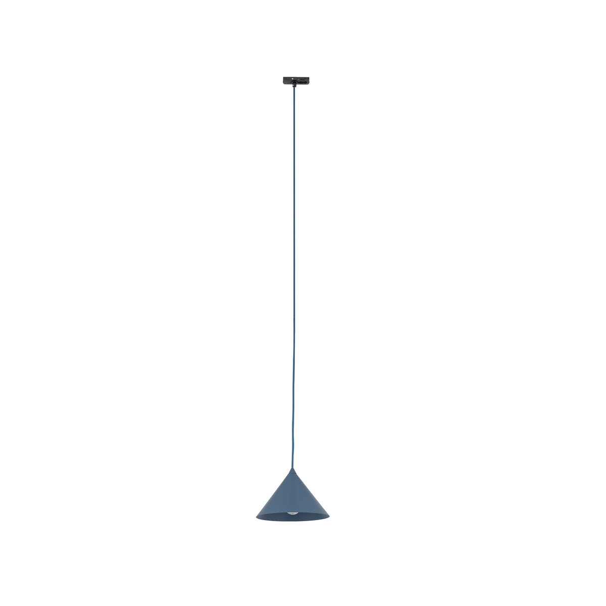 Spot pentru șină Tracer Cono din metal, bleumarin