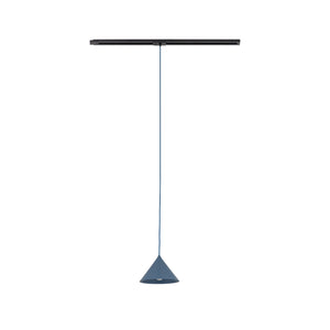 Spot pentru șină Tracer Cono din metal, bleumarin