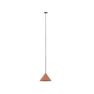 Spot pentru șină Tracer Cono din metal, cărămiziu