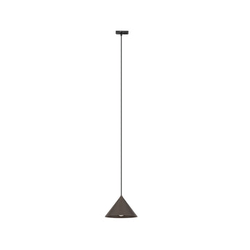 Spot pentru șină Tracer Cono din metal, maro