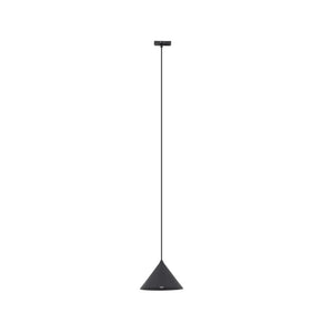 Spot pentru șină Tracer Cono din metal, negru
