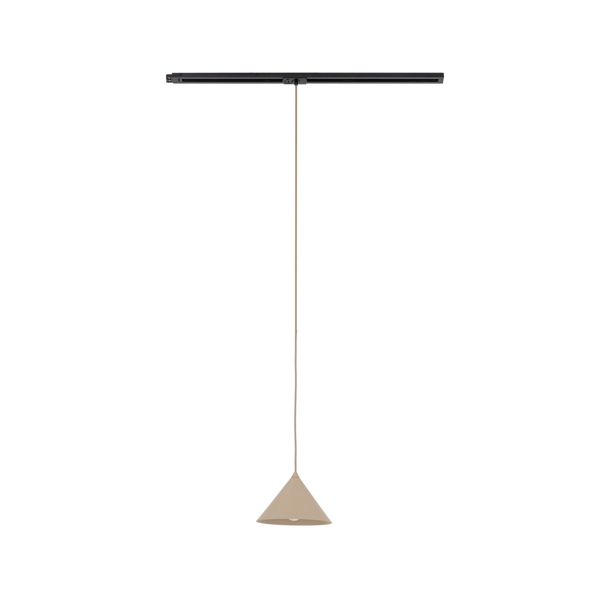 Spot pentru șină Tracer Cono din metal, salvie