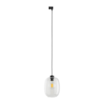 Spot pentru șină Tracer Elio din metal, transparent