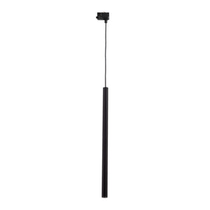 Spot pentru șină Tracer Ferro 500 cu 3 circuite și bec inclus, negru