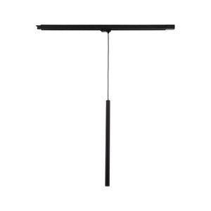Spot pentru șină Tracer Ferro 500 cu 3 circuite și bec inclus, negru