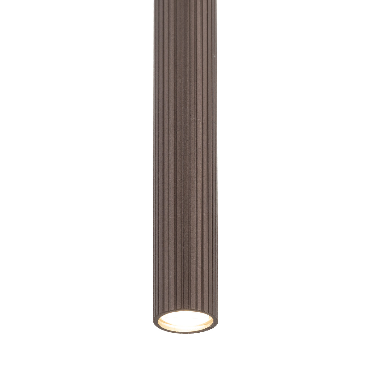 Spot pentru șină Tracer Ferro 750 cu 3 circuite și bec inclus, maro