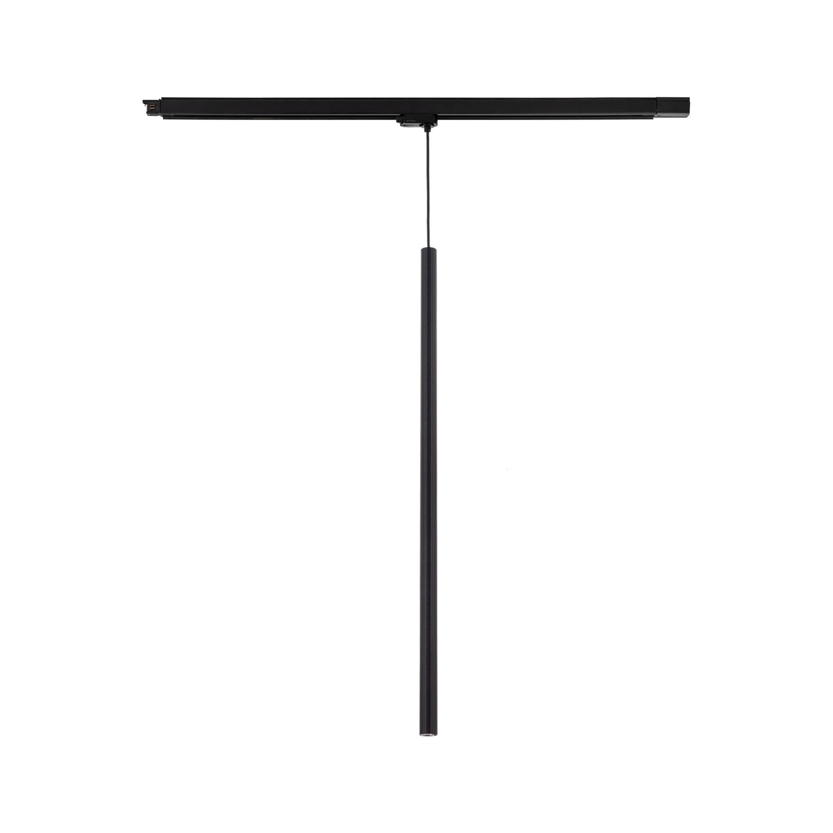 Spot pentru șină Tracer Ferro 750 cu 3 circuite și bec inclus, negru