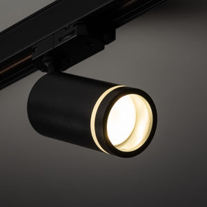 Spot pentru șină Tracer Jet Ring cu 3 circuite, negru